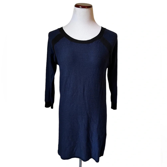 Sandro Blue Sweater Dress, size 2 - Picture 1 of 7